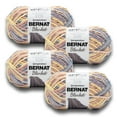 thumbnail image 3 of (2 pack) Bernat® Blanket™ #6 Super Bulky Polyester Yarn, Pink Lagoon 10.5oz/300g, 220 Yards (4 Pack), 3 of 12
