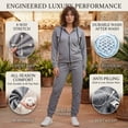 thumbnail image 5 of Women’s Sweatsuit Soft Stretch Warm & Comfy fleece 2-piece Sweatsuit, 5 of 6