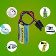thumbnail image 4 of 20Pcs A6BAT ER17330V/3.6V 1700mAh PLC Lithium Battery MR-BAT Lithium Battery with Plug for CNC System, 4 of 7