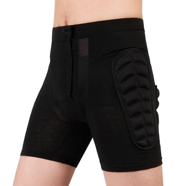 STRANDCHIC 34Pcs Hockey Pants Impact Resistance Padding Protection for Mountain Biking Cycling Downhill Youth