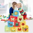 thumbnail image 4 of Bloques de construcción blandos, juguetes de aprendizaje suaves para bebés y niños pequeños, bloques de construcción muy recomendados, 4 of 11