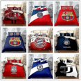 thumbnail image 2 of Australia 140*210 Flaming Real Madrid 3D Digital Printed Bedding Set Three-Piece Football Fan Home Textiles, 2 of 5