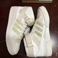 thumbnail image 2 of Adi-das Mens Wonder White Forum Mid Parley GX6971 Athletic Basketball Shoes Sz 12, 2 of 6