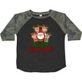 thumbnail image 3 of Inktastic Merry Christmas Santa Reindeer Boys or Girls Toddler T-Shirt, 3 of 5