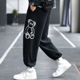 thumbnail image 3 of Pantalones deportivos rectos de pierna ancha con gráficos para hombre, pantalones deportivos de verano para hombre, pantalones finos, ropa popular coreana, pantalones Joker retro Xxxl, 3 of 4