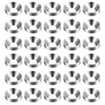 thumbnail image 1 of Unique Bargains Lot de 30 Rondelles à Encastrer M4 en Alliage d'Aluminium Anodisé pour Finition, Argent, 1 of 4