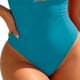 thumbnail image 5 of TaTaai Women's Slim Fit Solid Swimsuit, Sleeveless One Piece with Soft Cup Padding, Fashion Swimwear for Vacation, Pool Activities and Summer Holiday Gift, 5 of 5