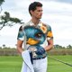 thumbnail image 3 of Fotbe Cute Sunflower Blue Duck Camiseta Polo de Golf para Hombre con Estampado – Camisa Deportiva Transpirable con Cuello Abotonado-X-Large, 3 of 6