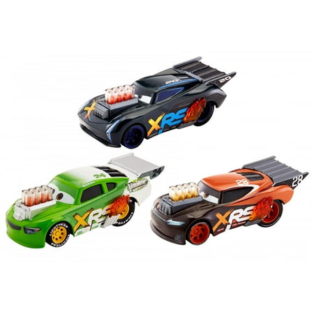 Disney/Pixar Cars XRS Drag Racing 3-Pack (Drag Racing Level 7 Best Car)