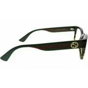 Gucci GG 0278 O 012 Havana/Multicolor Rectangular Eyeglasses