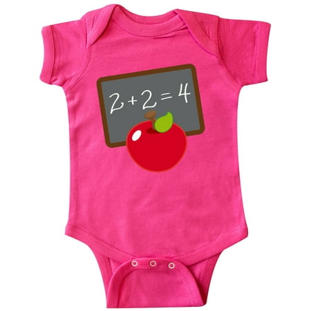 

Inktastic Chalkboard and Apple School Gift Baby Boy or Baby Girl Bodysuit