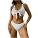 thumbnail image 2 of Traje de baño para mujer, moda, cómodo, estampado, bikini, traje de baño de color liso para mujer, conjuntos de bikinis, trajes de baño para mujer, 2 of 8
