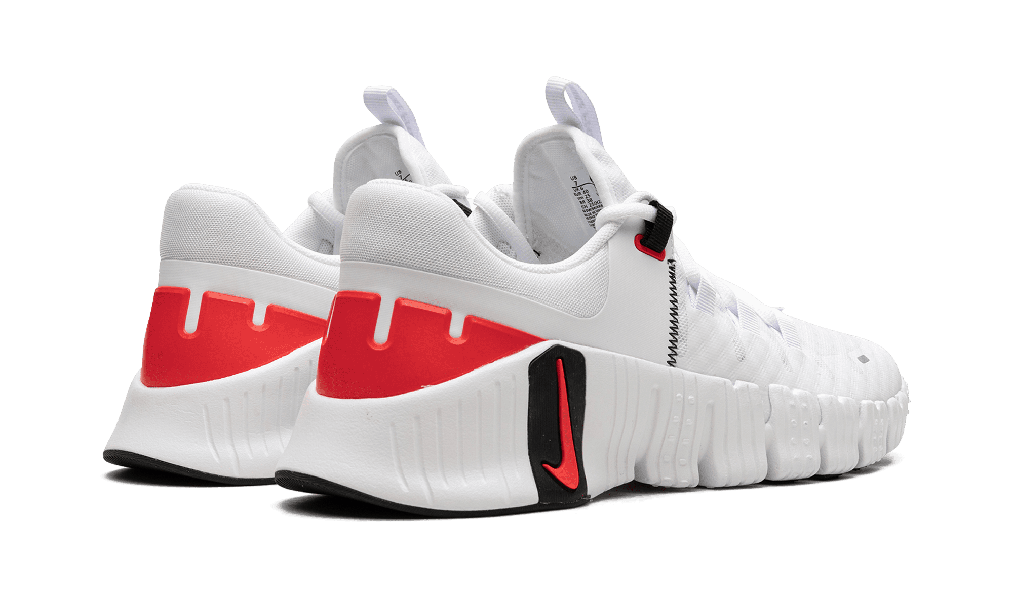 NIKE MENS Free Metcon 5 "White Bright Crimson" DV3949 100 DV3949 100 from Stadium Goods