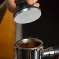 thumbnail image 4 of unbranded Presión De Café Tamper Espresso 51 Mm De Acero Inoxidable Negro Para Prensa Eficaz Y Uso Profesional, 4 of 8