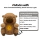 thumbnail image 1 of Breathing Bear Baby Capybara Otter Plush Doll Toy Baby Kids Soothing Music Baby Sleeping Companion Sound and Light Doll Toy Gift, 1 of 5