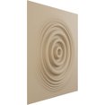 thumbnail image 2 of Ekena Millwork 19 5/8"W x 19 5/8"H Shallows EnduraWall Decorative 3D Wall Panel, UltraCover Satin Smokey Beige (Covers 2.67 Sq. Ft.), 2 of 6