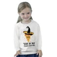 thumbnail image 3 of Awkward Styles Girls Halloween Toddler Long Sleeve Shirt for Boys Pizza Kids T-Shirt, 3 of 5