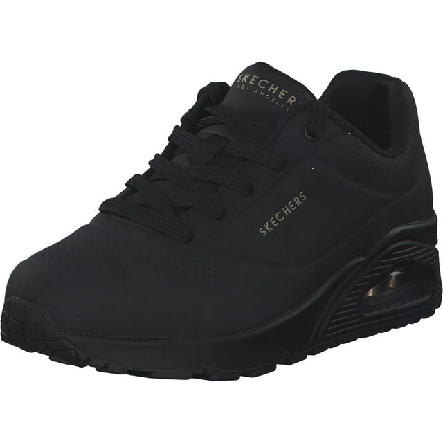 Zapatilla Skechers Skecher Street Uno Stand on Air para mujer, color negro