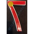 thumbnail image 2 of Aluminum Number 7 Sign (Brush Silver,Double Sided Tape, Rust Free, 2.75 inch)-ÉLÉGANTE NUMÉRO DE Porte BROSSE Artiste (ref-2201), 2 of 4