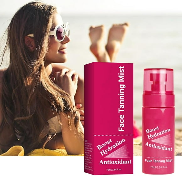 asddcavvf Antioxidant Face Tanning Micro Spray. Sunless Self Tanning Face Spray with Antioxidants To