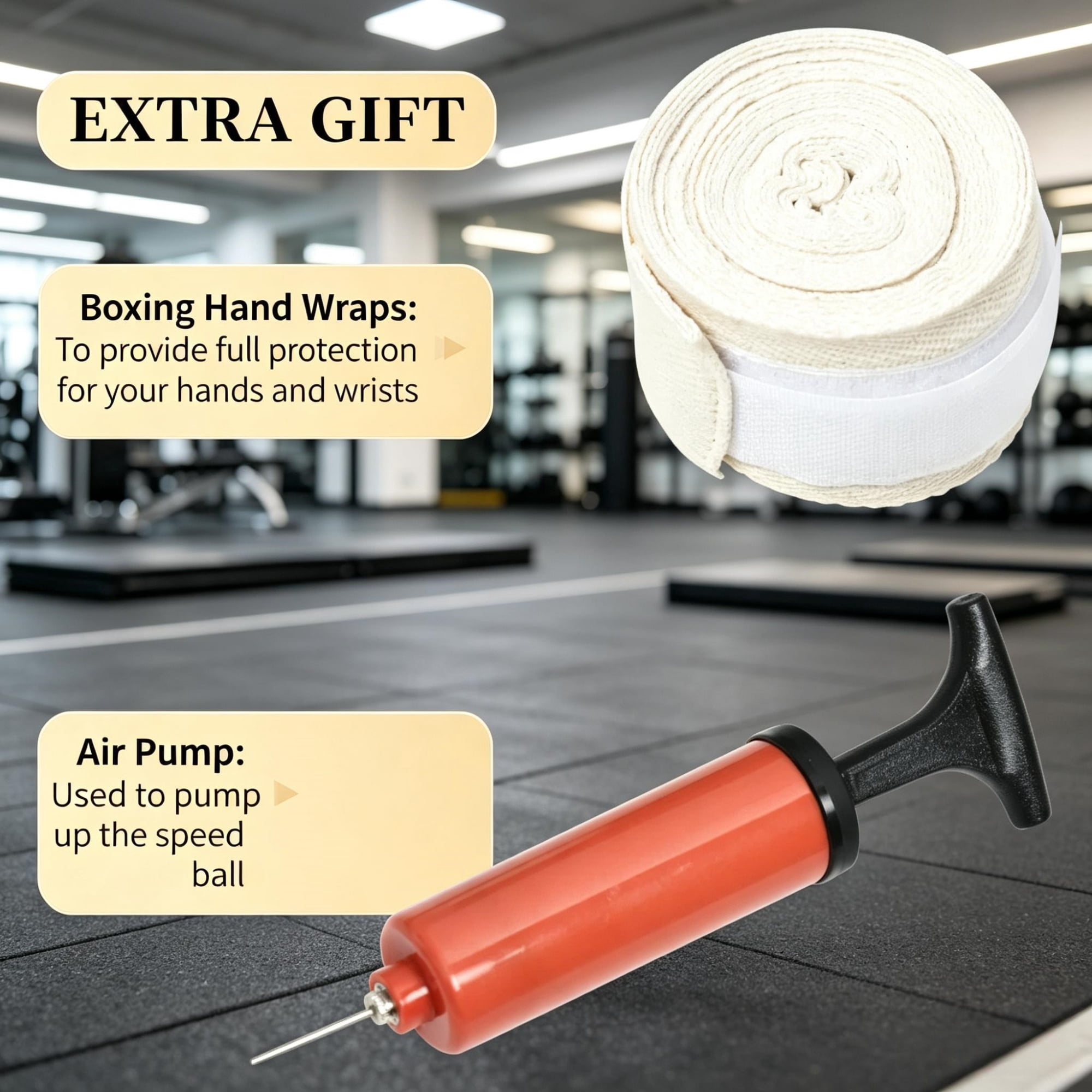 Free Standing Boxing Speed Bag, with Reaction Bar Challenge, Suction Cups, Height Adjustable 64-81in for Teens & Adults