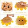 thumbnail image 4 of STONCEL Sunflower Decorative Cushion, Hand Warmer Plush Stuffed Toy Doll, Soft Decorative Cushion Doll for Sofa Home Bedroom Office Dorm for Valentine's Day, Christmas, Birthday, 4 of 6