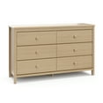 thumbnail image 3 of Storkcraft Alpine 6 Drawer Nursery Double Dresser, Driftwood, 3 of 13
