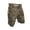 51#Camouflage, variant on Men's Cargo Hiking Shorts Lightweight Golf Shorts for Casual Work Travel Outdoor with Zipper Pockets Cow Pattern XL