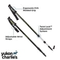 thumbnail image 3 of Yukon 83-5001 Bâtons de Randonnée Sherpa, 3 of 5