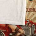 thumbnail image 7 of Yibo Floral Folk Art Blanket Flannel Soft and Comfortable Anti-static Bed Sofa Blanket, 7 of 7