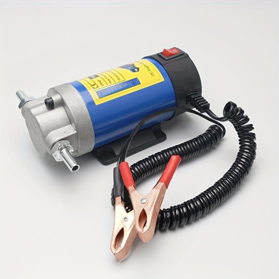 Portable 12V 100W Automotive Electric Oil Extractor, Transfer Pump Oil/Crude Oil Liquid Suction Pump, Fuel Engine Oil Extraction Tool