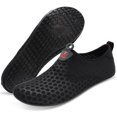 thumbnail image 4 of L-RUN Womens Mens Outdoor Water Shoes Aqua Socks for Beach Swim Surf Yoga Sport Black 12-13 Women / 10-11 Men, 4 of 6