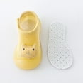 thumbnail image 4 of adviicd Baby Shoes Girl Toddler Sneakers Girl Baby Sneakers Boys Girls Shoes First Walking Shoes Crib Shoes Toddler Slip On Shoes Yellow 9, 4 of 5