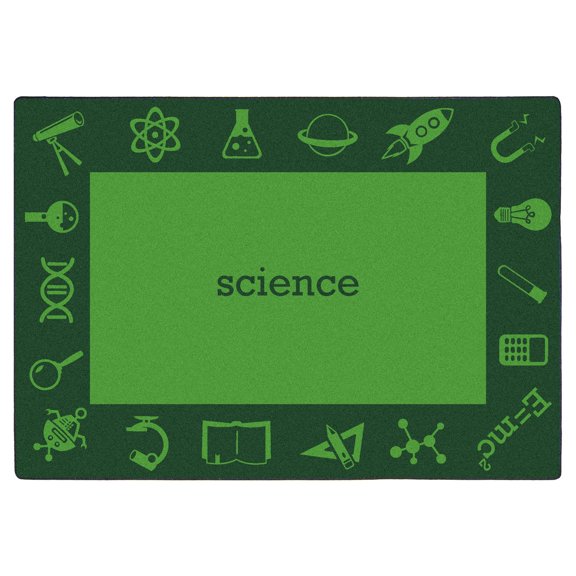 Joy Rugs STEAM Machine Tufted - Cut Pile Science 13'2" Round - Area Rug