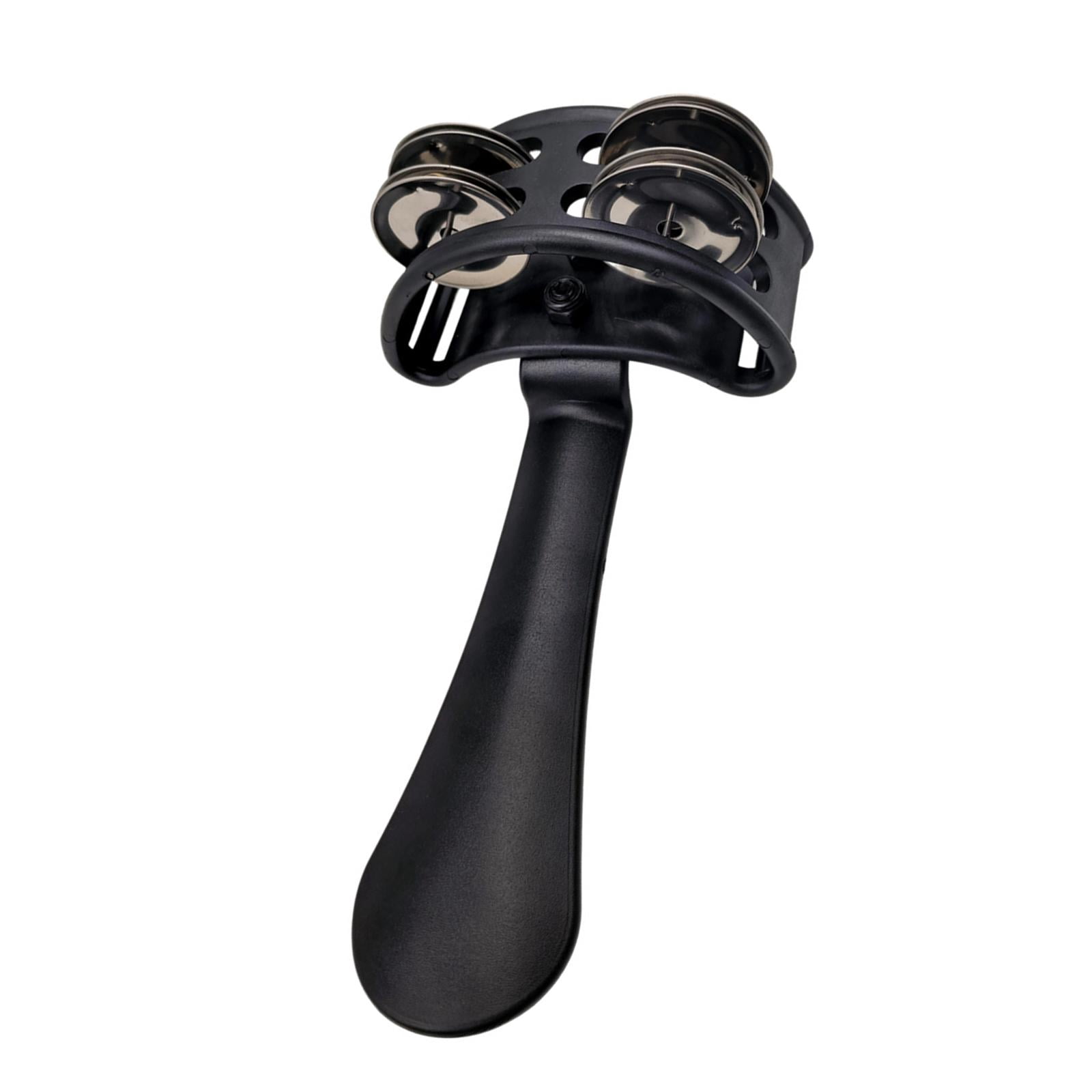 Dualoai Handheld Tambourine Accompaniment Gifts Hand Held Percussion for Kids Adults