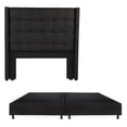 thumbnail image 1 of Box Base Cama King Size + Cabecera Titan Negro, 1 of 7