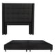 thumbnail image 1 of Box Base Cama King Size + Cabecera Titan Negro, 1 of 7