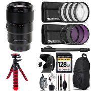 Sony FE 90mm f/2.8 Macro G OSS Lens + 7 Piece Filter & More - 128GB Accessory Kit (International Version)