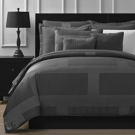 Collection 8 Piece Set - Staniey Collection Frame Jacquard 8-piece Comforter Set