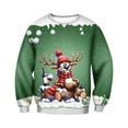 thumbnail image 1 of GDREDA Sweat à Capuche pour Hommes - Haut de Sport Polyvalent pour l'Hiver, Col Rond, Mode Urbaine Décontracté H,L, 1 of 4