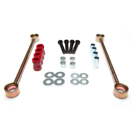 Rugged Ridge by RealTruck Stabilizer Bar Link Kit for Wrangler JK | Rer | 18320.21 | Compatible with 2007-2018 Jeep Wrangler JK w/ 4" of Lift
