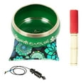 thumbnail image 7 of IBA Indianbeautifulart Tibetan Singing Bowl Musical Instrument For Meditation W/ Stick & Cushion Handcrafted In Nepal Bowl For Relaxation, Yoga & Spiritual Healing, 7 of 7