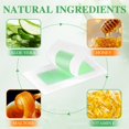 thumbnail image 2 of Tiras de cera facial UGODAR, 40 unidades, fórmula natural para mujer, 2 of 7