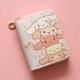 thumbnail image 4 of Kawaii Sanrio Cartoon Zero Wallet Animation Hellokitty Mymelody Cinnamoroll Cute Card Bag, Fashion Print Short Zipper Key Bag, 4 of 4