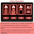 thumbnail image 6 of 23 Zones Heated Vest for Men Women 2 Temperature Settings Sleeveless Stand Up Collar USB Electric Warm Vest for Outdoor Hunting Hiking, 6 of 8