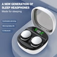 thumbnail image 2 of Invisible Sleep Headphones，Noise Cancelling Earbuds for Sleep，Wireless Bluetooth 5.3 ，Mini Earbuds for Small Ear Tiny Hidden Headphones for Women-White, 2 of 7