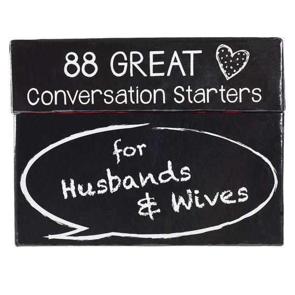 Christian Art Gifts 88 Great Conversation Starters for Husbands and Wives “ Romantic Card Game for Married Couples “ Christian Games, Communication & Marriage Help,