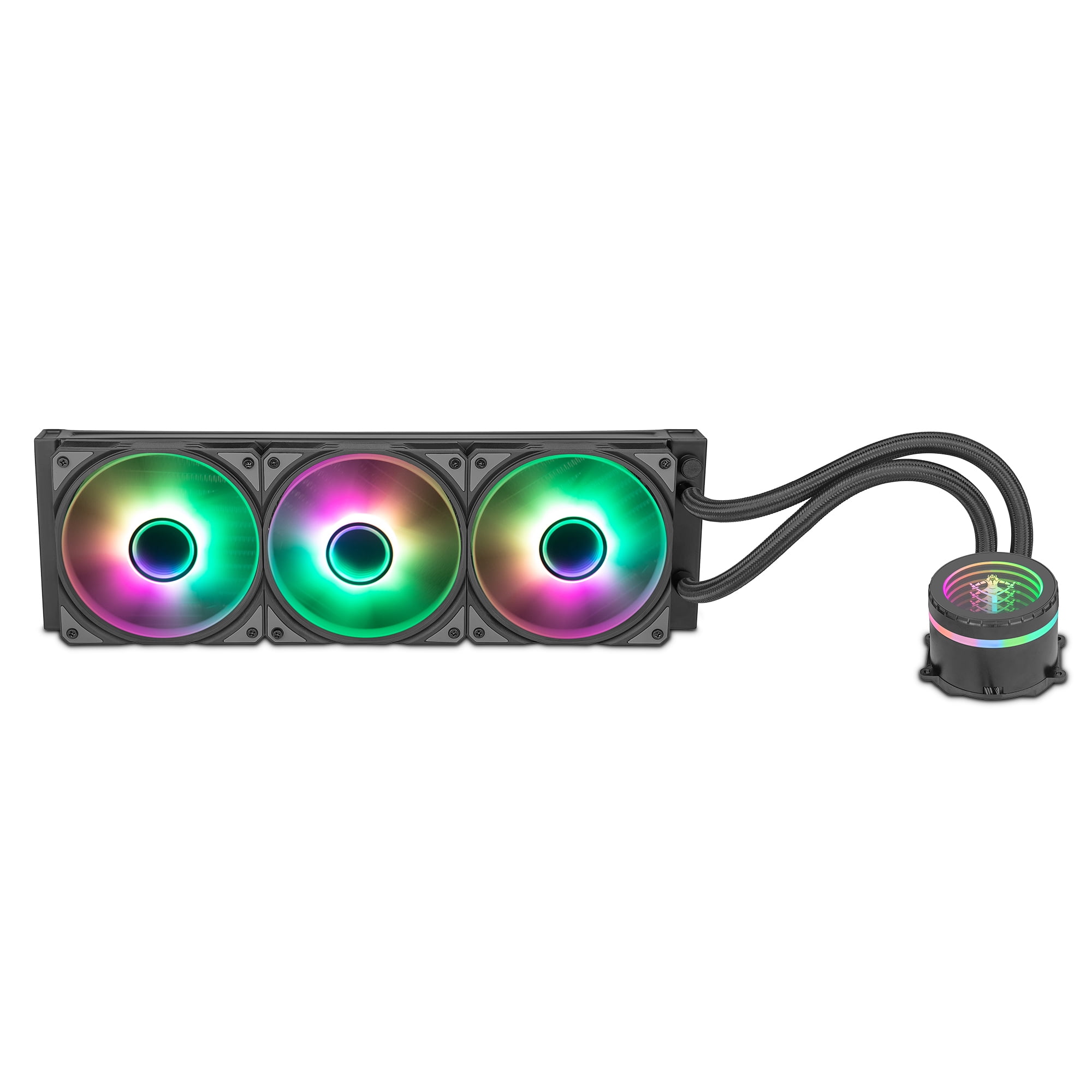 YEYIAN VATN Series Liquid CPU Cooler System ARGB 360mm, Intel LGA1700/115X, AMD AM4/AM5 sockets - Model: YTT-360AL-01