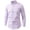 01 Purple, variant on Awdenio Shirts for Men Long Sleeve Button Down Business Casual Shirts for Men Stripe Pattern