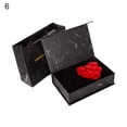 thumbnail image 1 of AYYUFE 1 Set Jewelry Box Portable Displaying Cardboard Rose Flower Ring Storage Container Home Decor, 1 of 7